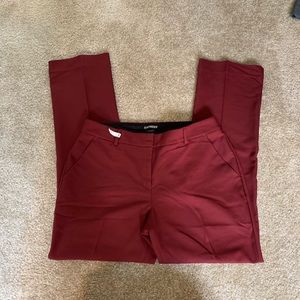 Maroon Express “Columnist” Pants - Size 12R